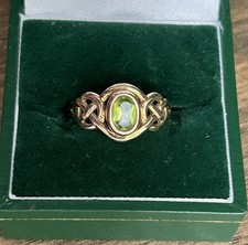 Vintage Clogau Gold Peridot