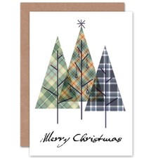 Christmas Xmas Merry Tartan