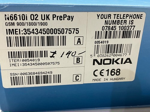 Brand new genuine nokia - nokia, 6610i