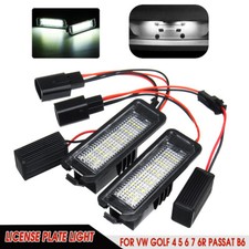 2x LED Licence Number Plate