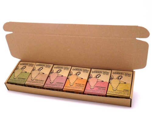Goat milk soap gift selection - milk,