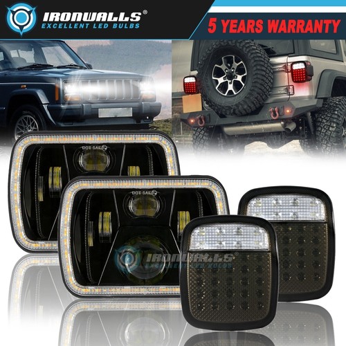 Combo 7x6 led headlights and - combo, 7x6"