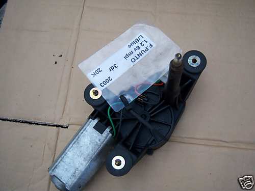 Fiat punto 1999 - punto, rear