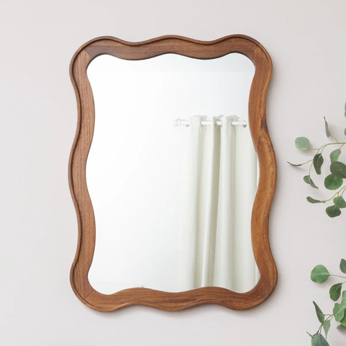 Large natural wood wavy - large,