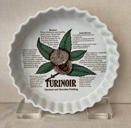 Vintage 1970s ceramic flan - 1970s,