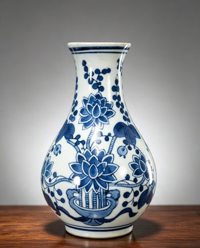 Chinese blue white porcelain - blue,
