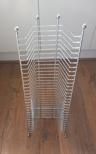 Vintage dvd game storage - dvd, rack