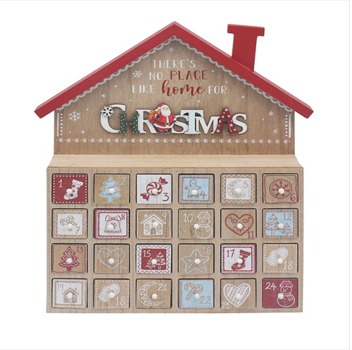 Christmas wooden advent - wooden,