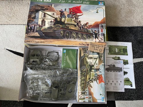 Trumpeter 34 76 model - 1/16, t-34/76