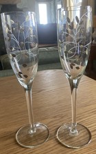 Set of 2 Champagne Flutes with