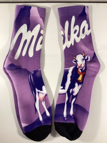 Milka chocolate novelty socks - milka,