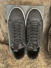 Black & Metallic Silver