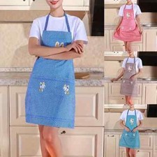 Waterproof Oil Proof PVC Apron With Pocket Butcher Chefs Kitchen Cook BBQ Unisex