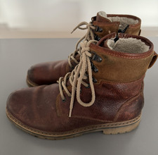 Leather Fleece lined Mens