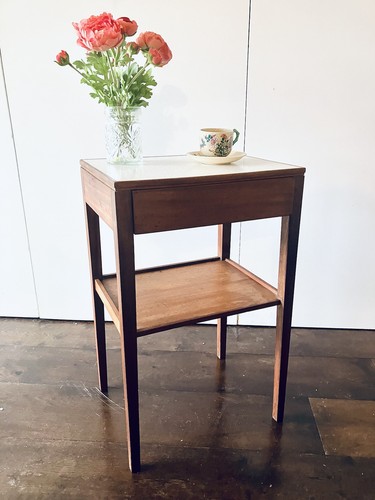 Vintage remploy teak bedside - vintage,