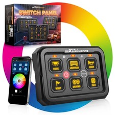 6 Gang RGB Switch Panel For
