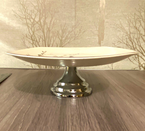 Vintage cake stand - , plate