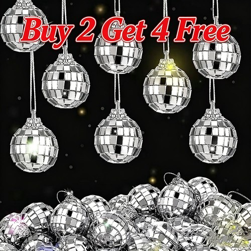 12pcs mirror disco balls set - 12pcs,