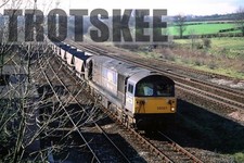 35mm Slide Mainline Rail Diesel Loco Class 58 58021 Clay Cross 1998 Orig
