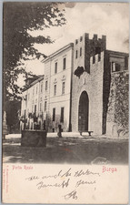 Barga Italy Postcard Porta