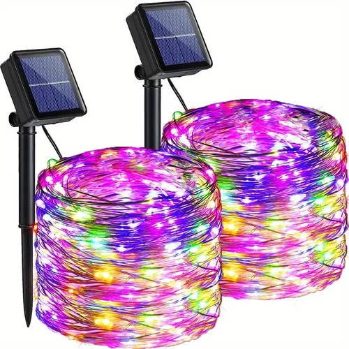 Led solar string light - light, lights