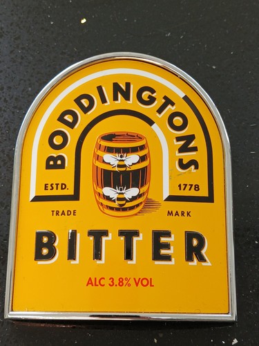 Metal plastic boddington s - metal, boddington's