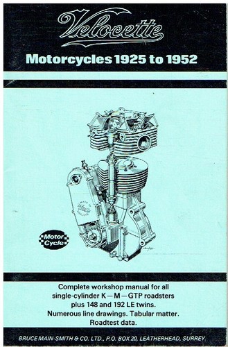 Velocette kss ktt kts mac - velocette,