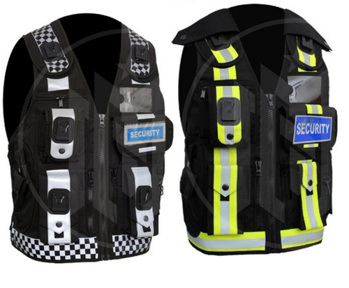 Hiviz security vest tactical - security,