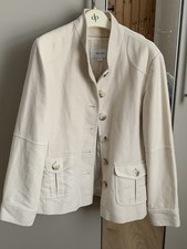 Next Ivory Cream Coloured Ladies Moleskin Jacket. Uk Size 10