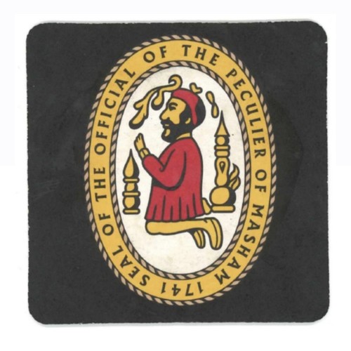 Theakston beer mat - theakston,