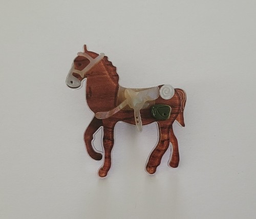 Acrylic flat horse - , /