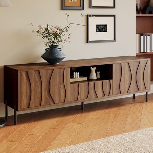 160cm cabinet brown modern - brown,