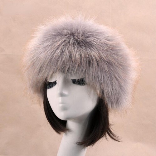 Lady faux fur hat empty - lady,