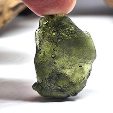 Moldavite Crystal Meteorite