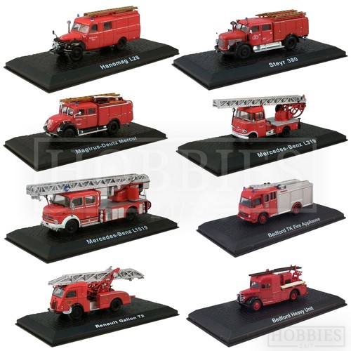Atlas diecast fire engines - atlas,