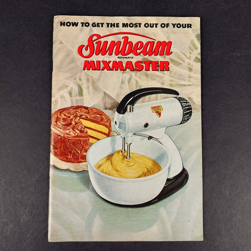 Vintage 1948 sunbeam mixmaster - vintage,