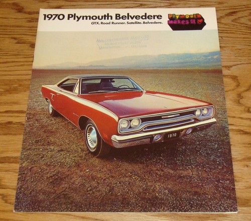 1970 plymouth belvedere sales - 1970,