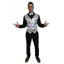 Sequin Waistcoat & Bow Tie