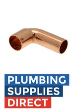 Copper Endfeed Long Tail Street Elbow Bend 15mm