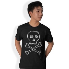 Scribble Skull and Crossbones