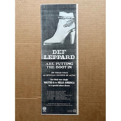 Def leppard wasted tour - def,