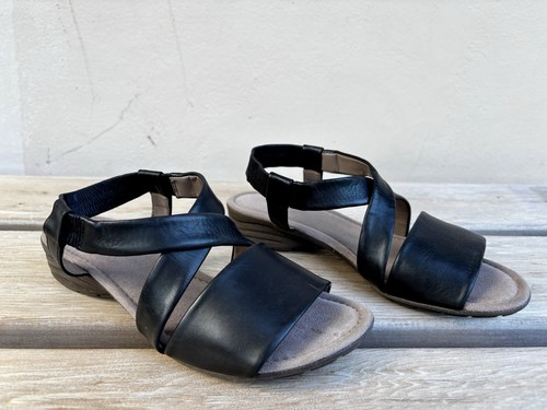 Gabor black leather wedge - gabor,