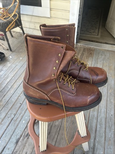 Wesco steel toe boots - steel,