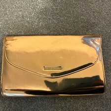 Lipsy London gold Clutch Bag