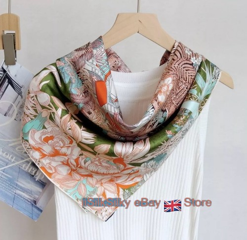 100 mulberry silk scarf in - silk,
