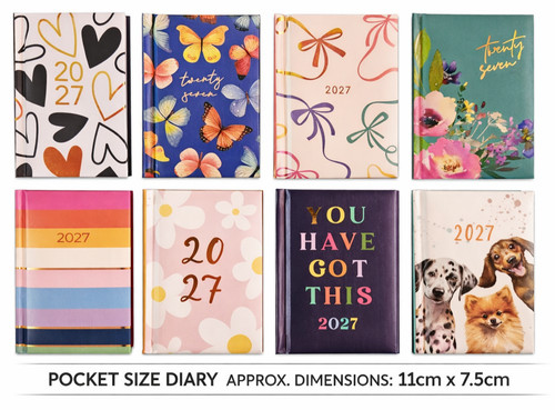 2027 pocket diary - 2027, week