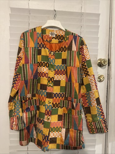 Vintage ghana kente cloth - kente,