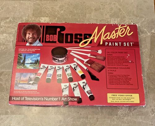 Vintage bob ross master paint - ross,