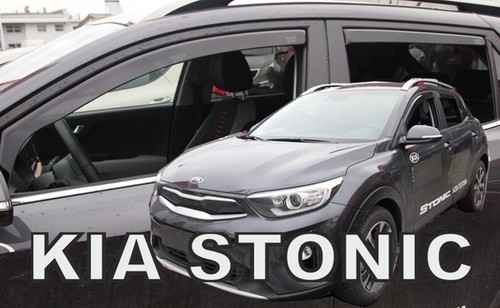 Heko wind deflectors for kia - for,