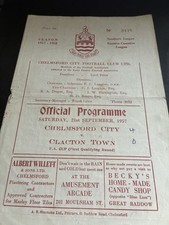 Chelmsford City v Clacton